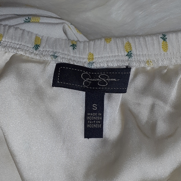 NWT Jessica Simpson White Sz Small Floral Halter Dress - Picture 14 of 15